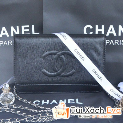 Túi Xách Chanel WOC Timeless Clutch Siêu Cấp Màu Đen Đẹp