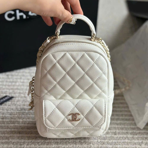 Balo Chanel 24C New Mini Backpack Fullbox Size 18 cm