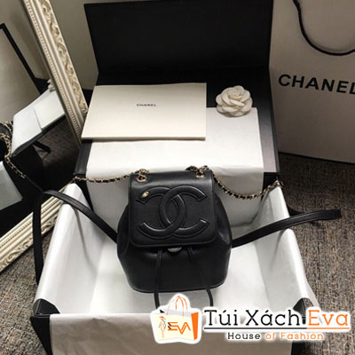 Balo Chanel Backpack Siêu Cấp Màu Đen