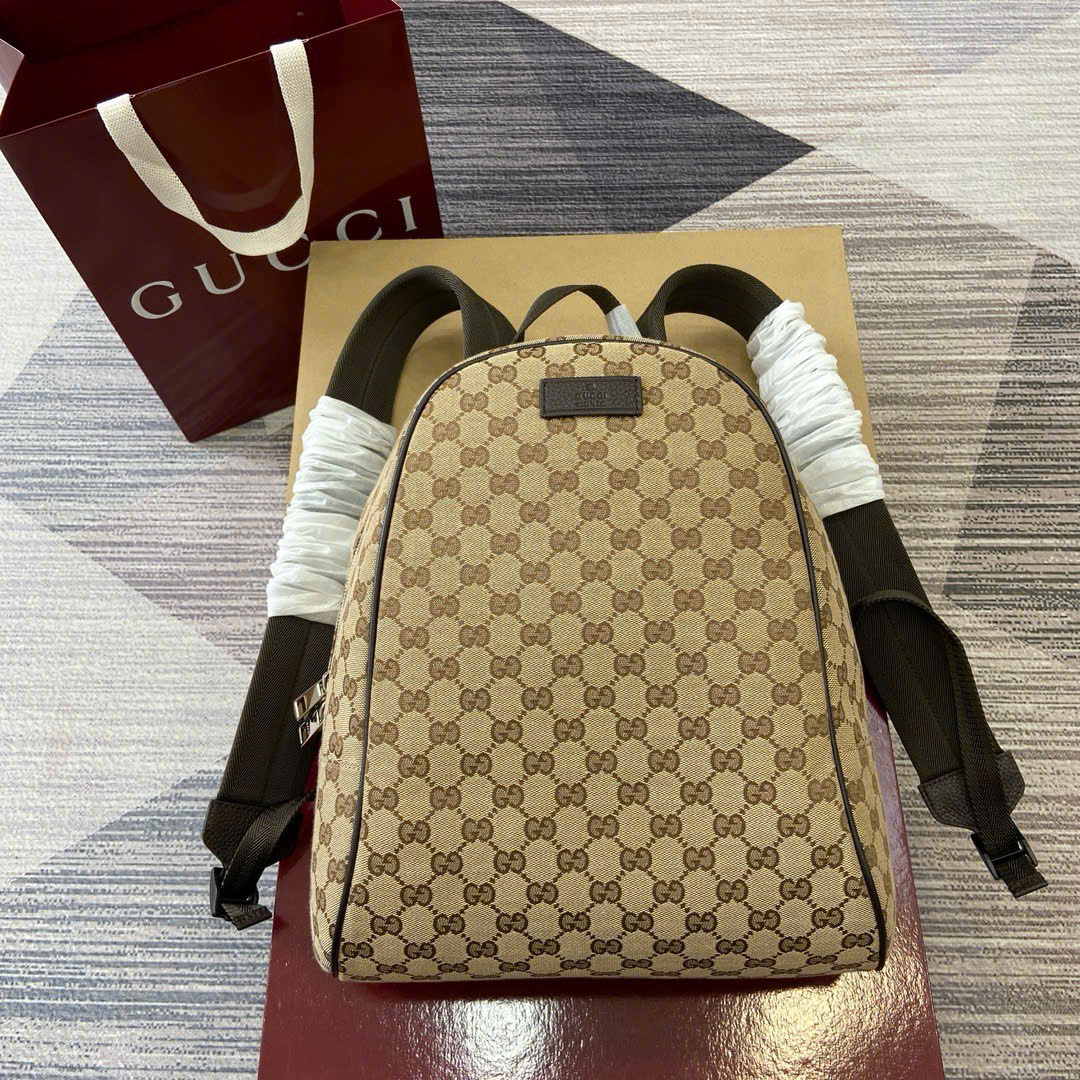 Balo Gucci Canvas GG 449906 Màu Be Siêu Cấp Size 37cm