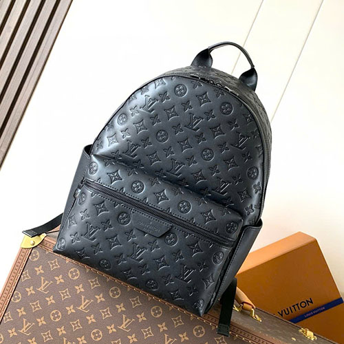 Balo LV Discovery Da Đen M46553 Siêu Cấp 38 cm