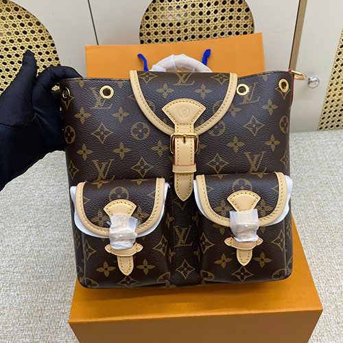 Balo LV Excursion PM M46932 Nâu Siêu Vip 23 cm
