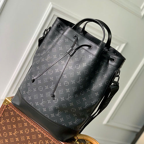 Balo LV Maxinoa M46693 Màu Đen Siêu Vip 48 cm