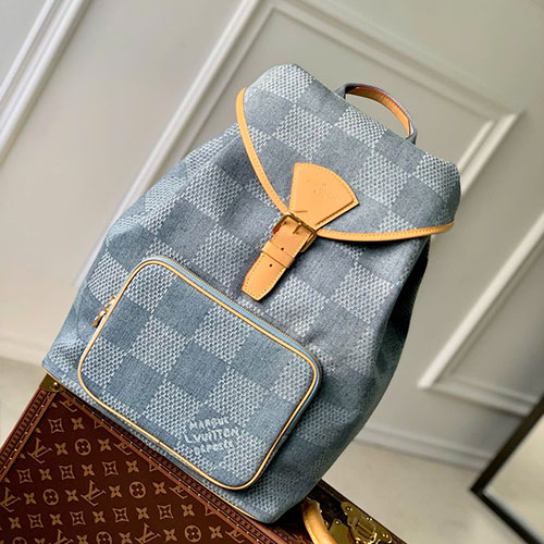 Balo LV Montsouris Pharrell Williams Damier N40708 Siêu Vip 40 cm