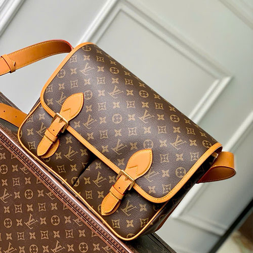 Balo LV Satchel M14723 Màu Nâu Siêu Vip Size 35.5 cm