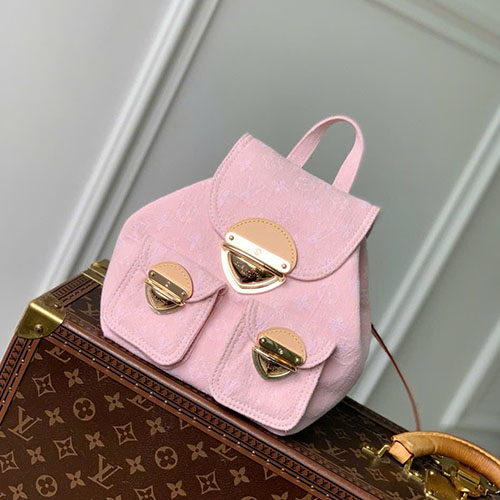 Balo LV Venice M13031 Màu Hồng Siêu Vip 26 cm