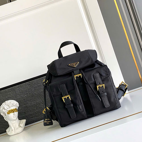 Balo Prada 1BZ677 Màu Đen Siêu Cấp Size 28 cm