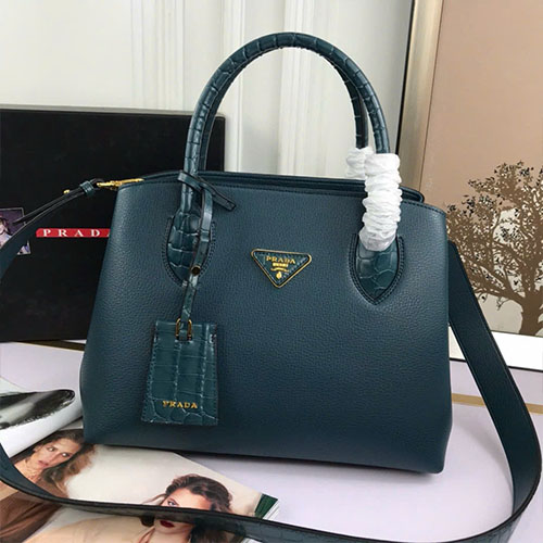 Bảng Màu 2 Túi Xách Prada 66153 Đơn Giản Sang Trọng Super Size 30cm