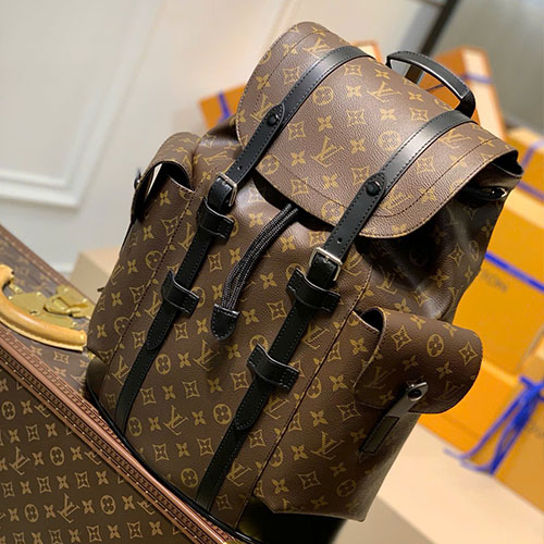 Bảng Màu Balo LV Christopher N41379 Siêu Vip 47 cm