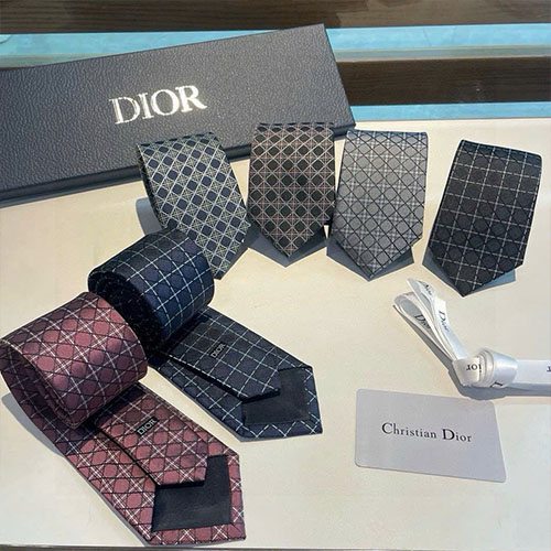 Bảng Màu Cà Vạt Dior Damier 02.2025
