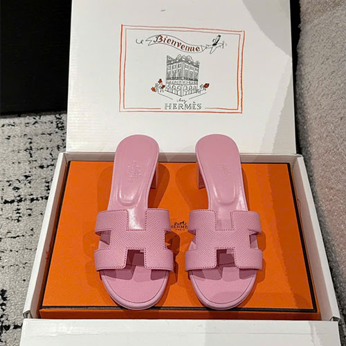 Bảng màu Dép cao gót Hermès Oasis H Classic nữ 2025