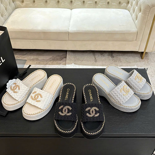Bảng Màu Dép Chanel 25C Xuân Hè Siêu Cấp Size 35–39