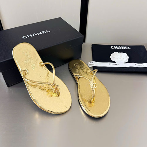Bảng màu Dép Chanel rope flat sandals logo siêu cấp