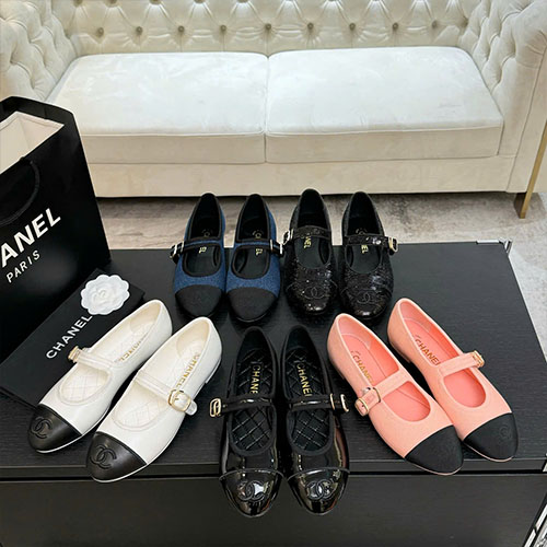 Bảng Màu Giày Mary Jane Chanel 25S Siêu Cấp Size 35–39