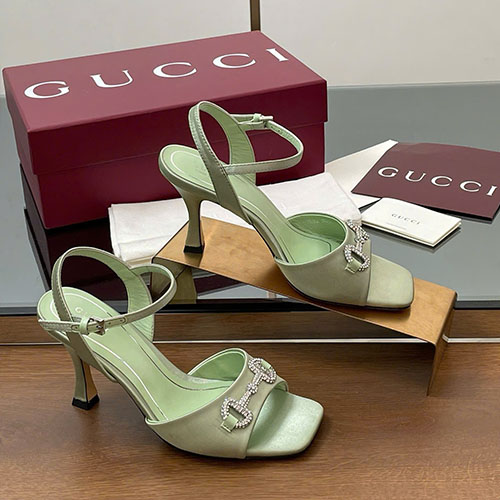 Bảng Màu Giày Cao Gót Gucci Đính Đá Siêu Cấp Size 35 ~ 42