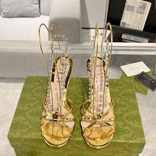 Bảng Màu Giày Cao Gót Gucci Đính Đá Siêu Cấp Size 35-42