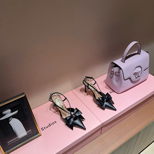 Bảng Màu Giày Cao Gót Nơ Valentino VLogo Signature Siêu Cấp Size 35 ~ 40