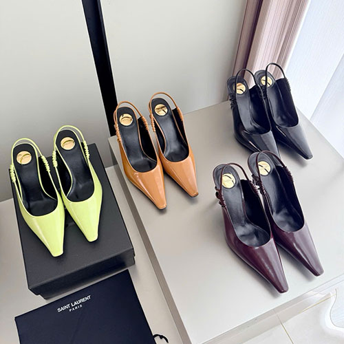 Bảng màu Giày cao gót YSL Yvette slingback siêu cấp