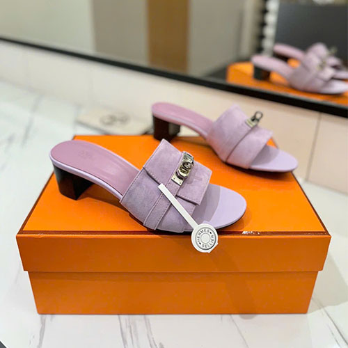 Bảng màu Giày sandal Hermès classic da bò 4.5cm – Siêu cấp