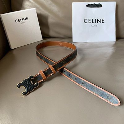 Bảng Màu Thắt Lưng Celine Khóa Đồng Veneer Siêu Cấp Size 2.5cm
