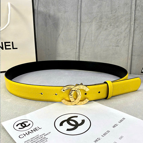 Bảng Màu Thắt Lưng Chanel Da Bê Super Size 3.0 cm