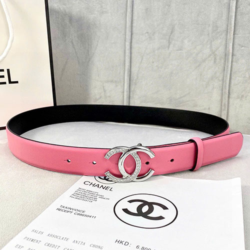 Bảng Màu Thắt Lưng Chanel Da Bò Super Size 3.0 cm