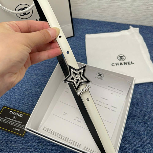 Bảng Màu Thắt Lưng Chanel Khóa Sao Vàng Super Size 3.0 cm