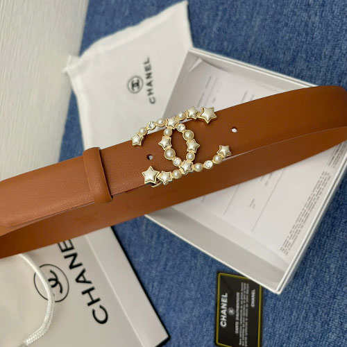 Bảng Màu Thắt Lưng Chanel Khóa Vàng Super Size 3.0 cm