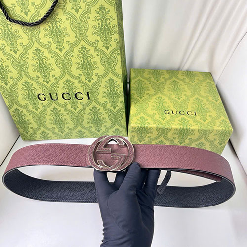 Bảng Màu Thắt Lưng Gucci Khóa Đôi Siêu Cấp Size 4.0 cm