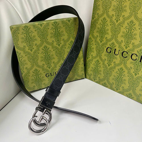 Bảng Màu Thắt Lưng Gucci Khóa Tròn Đôi G Siêu Cấp Size 3.0 cm