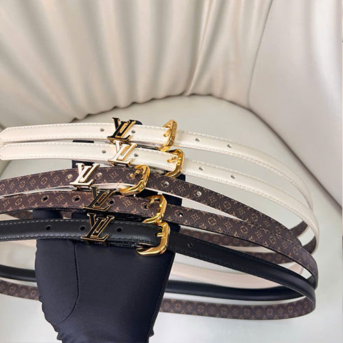 Bảng Màu Thắt Lưng Louis Vuitton Nữ Thanh Lịch Siêu Cấp Size 1.5cm