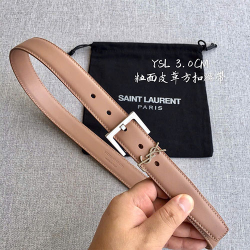 Bảng Màu Thắt Lưng YSL Da Bê Super Size 3.0 cm