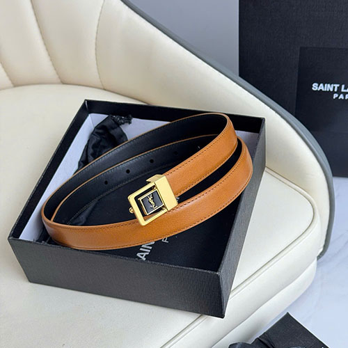 Bảng màu Thắt Lưng YSL Khóa Kim Loại Vàng Super Size 2.0 cm