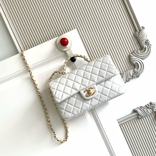 Bảng Màu Túi Chanel 25B CF Handle 5702 Siêu Cấp Size 22.5cm