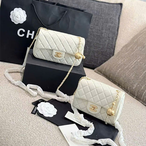 Bảng Màu Túi Chanel Gold Ball Fullbox Size 20 & 17cm