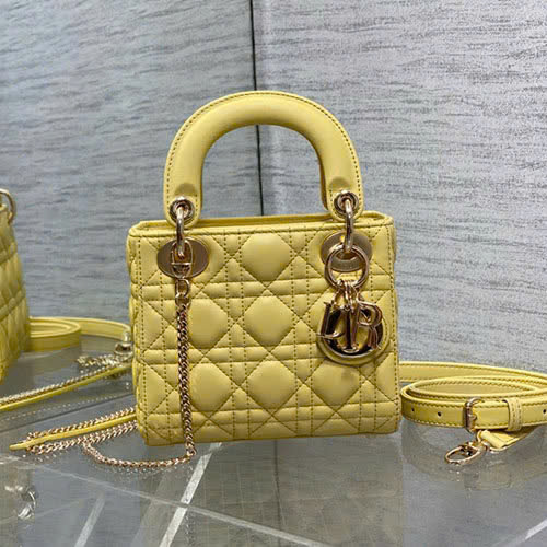 Bảng Màu Túi Lady Dior Siêu Vip Size 17cm