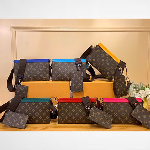 Bảng Màu Túi LV Gaston M12814 Siêu Vip Size 22cm