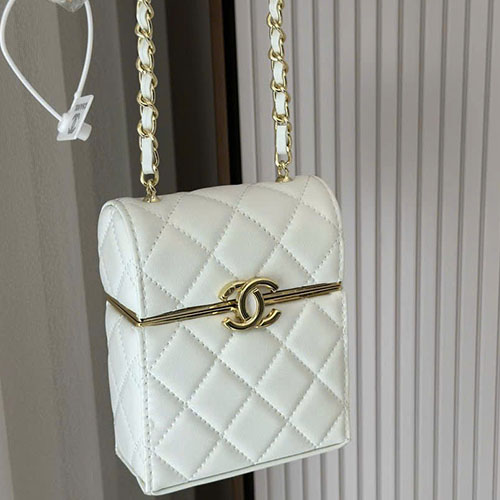 Bảng Màu Túi Mini Chanel Màu Đen Full Box Size 13cm