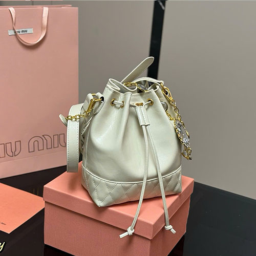 Bảng Màu Túi Miu Miu Bucket Full box Size 22 cm