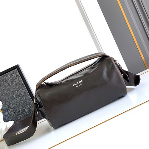 Bảng Màu Túi Xách Boston Prada Da Lộn 2VH188 Siêu Cấp Size 24cm