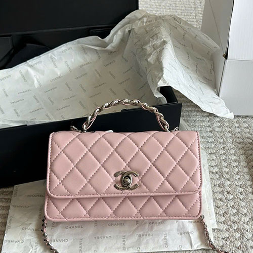 Bảng Màu Túi Xách Chanel 23K Màu Đen Full Box Size 19 cm