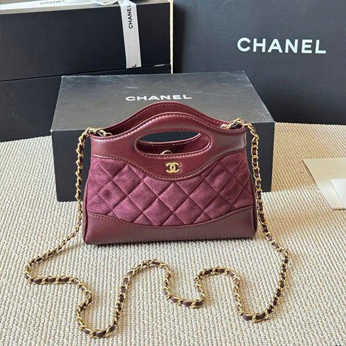 Bảng Màu Túi Xách Chanel 24A 31 Bag Mini Fullbox Size 20 cm