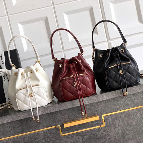 Bảng Màu Túi Xách Chanel 25B Mini Bucket Siêu Cấp Size 12.5cm