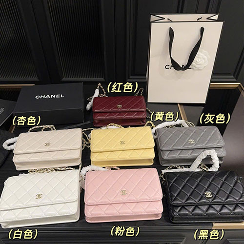 Bảng Màu Túi Xách Chanel Chain Wallet Fullbox Size 19 cm