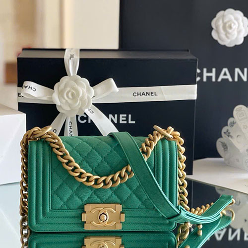 Bảng Màu Túi Xách Chanel Leboy V Live Auth Size 20 cm