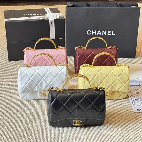 Bảng Màu Túi Xách Chanel Vintage Chanel CF Tote Bag Fullbox Size 20 cm