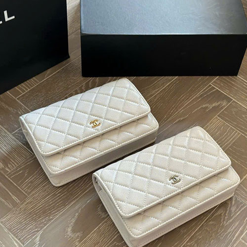 Bảng Màu Túi Xách Chanel Woc Màu Đen Fullbox Size 20cm