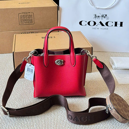 Bảng Màu Túi xách Coach Willow 25 2-in-1 Bag Full Box Size 25 cm
