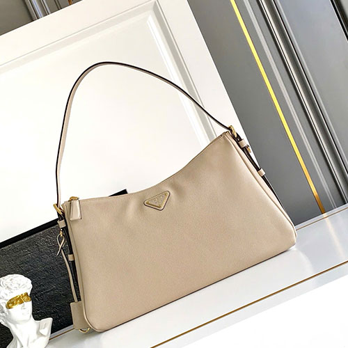 Bảng Màu Túi Xách Da Bò Prada Aimee Hobo 1BC228 Siêu Cấp Size 39cm