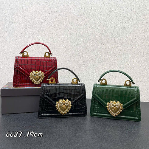 Bảng Màu Túi Xách D&G Dây Xích 6687 Super Size 19 cm